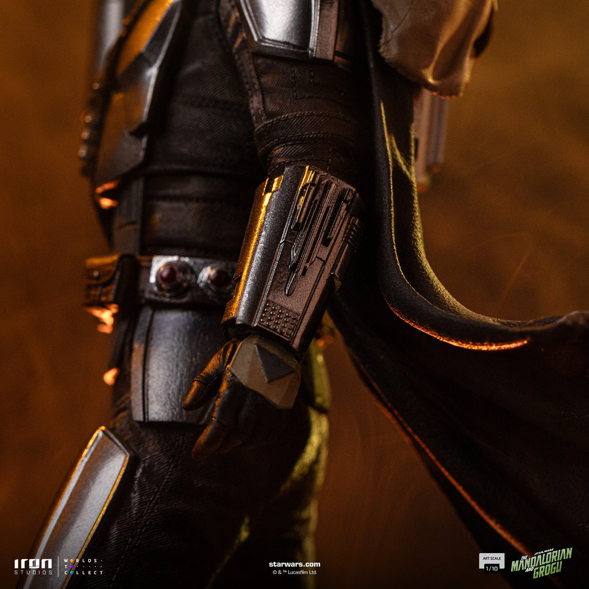 Mandalorian and Grogu Art Scale 1/10 Display Statue - Iron Studios