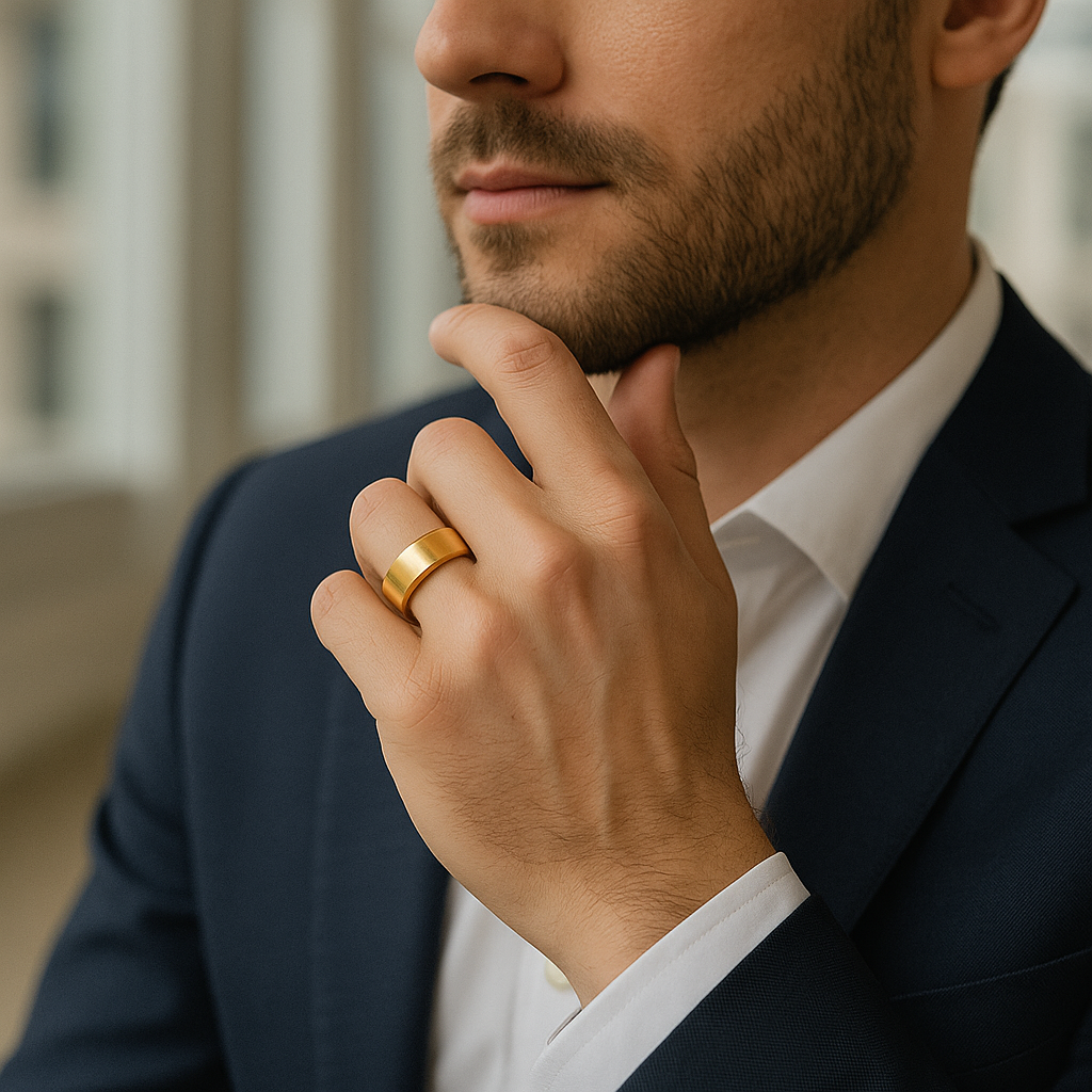 Slimme fitnessring - tracker voor activiteit, slaap en welzijn