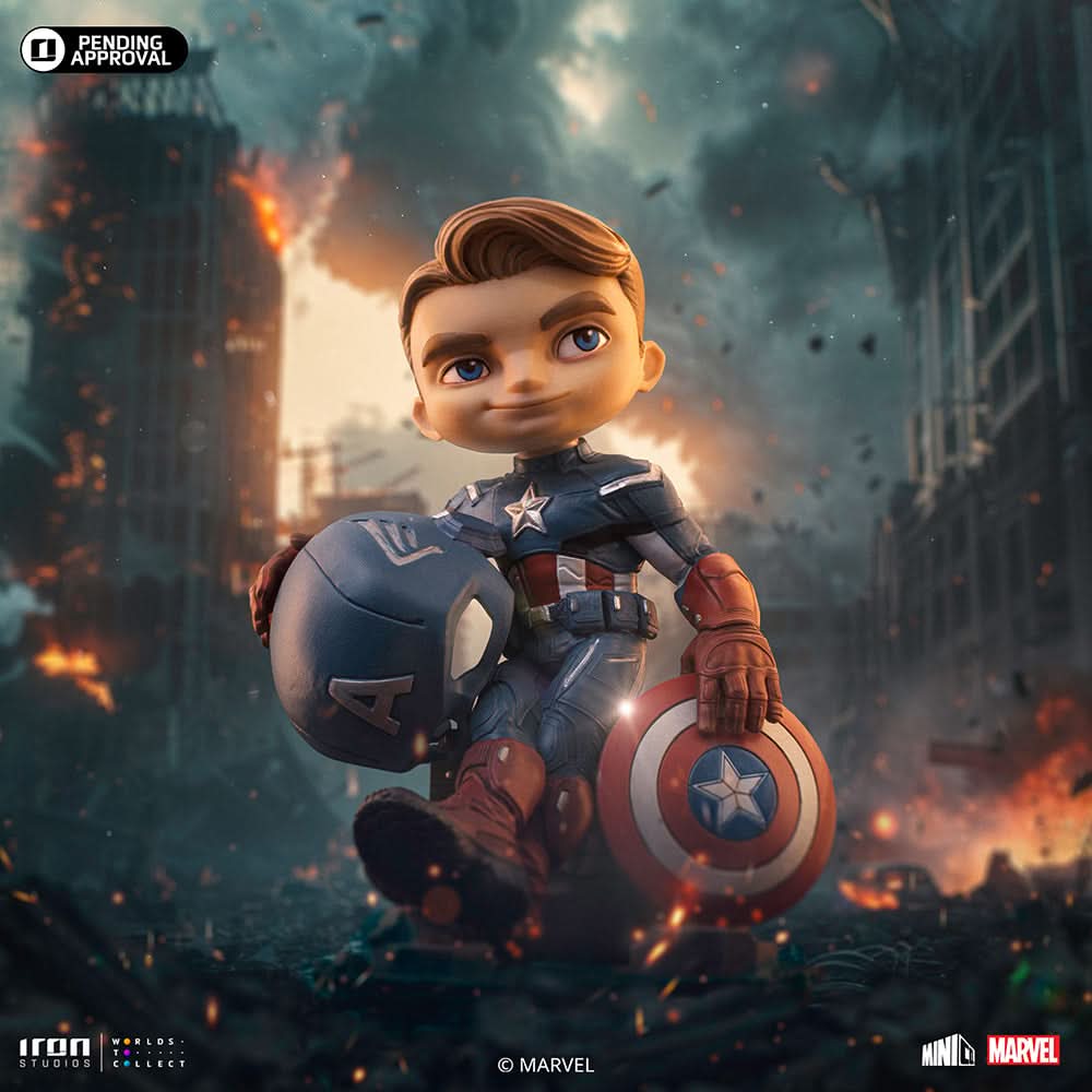 Captain America Infinity Saga MiniCo Statue - Iron Studios