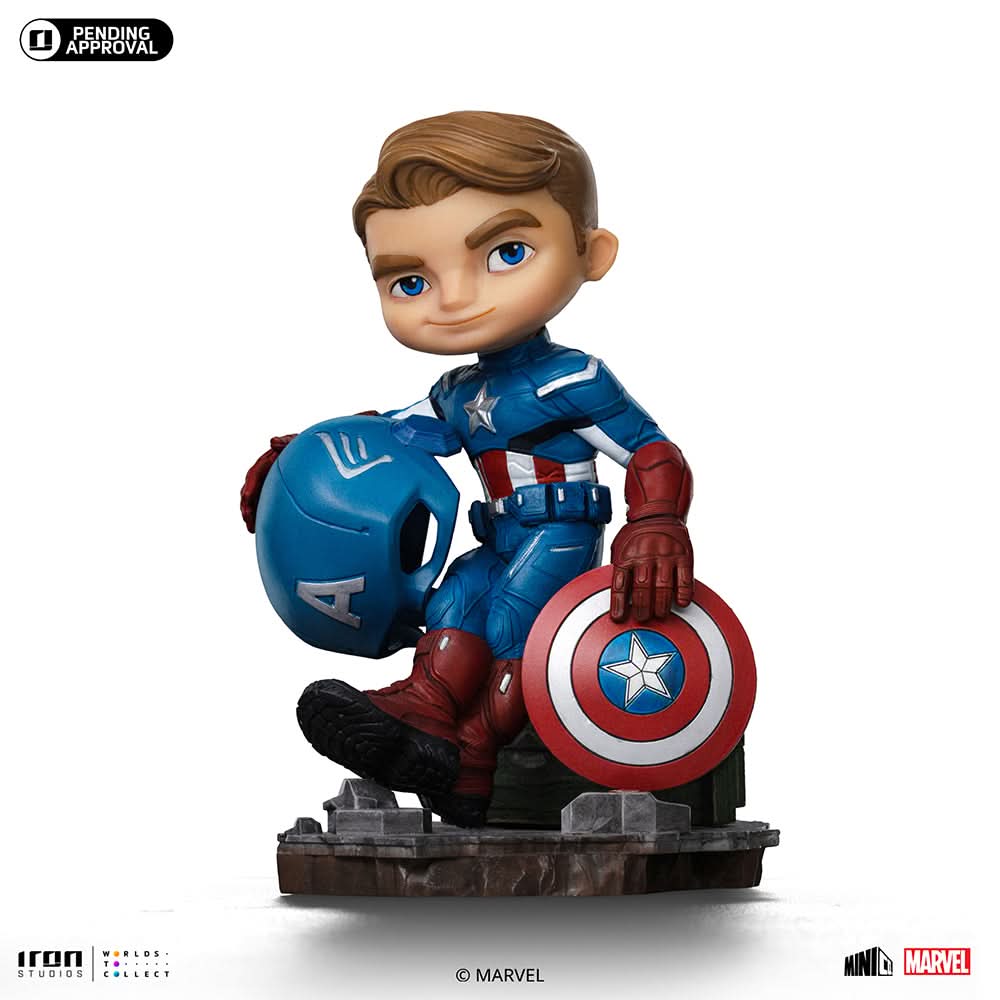 Captain America Infinity Saga MiniCo Statue - Iron Studios