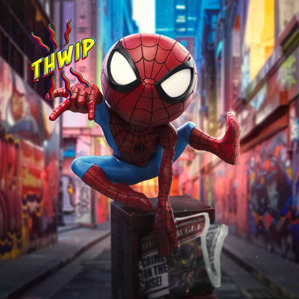 Spider-Man Comics MiniCo Display Statue - Iron Studios