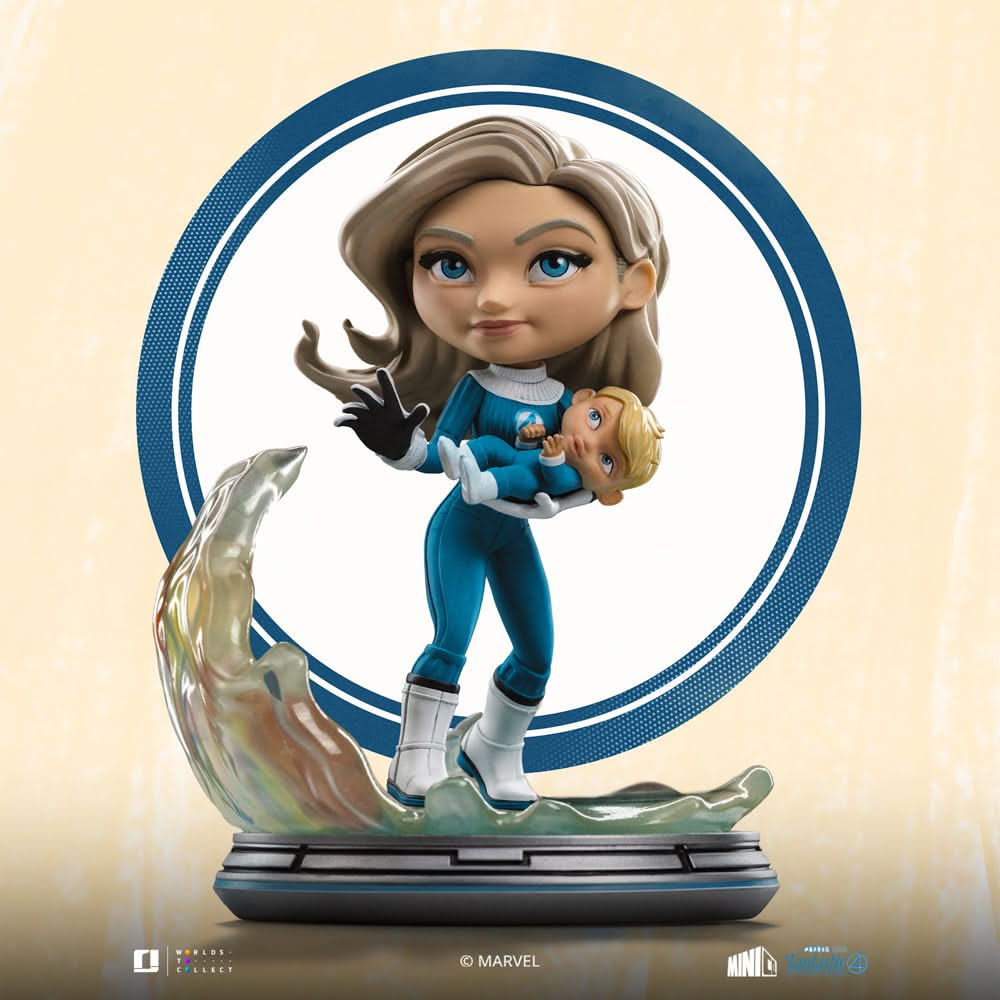 Invisible Woman The Fantastic Four: First Steps MiniCo Statue - Iron Studios