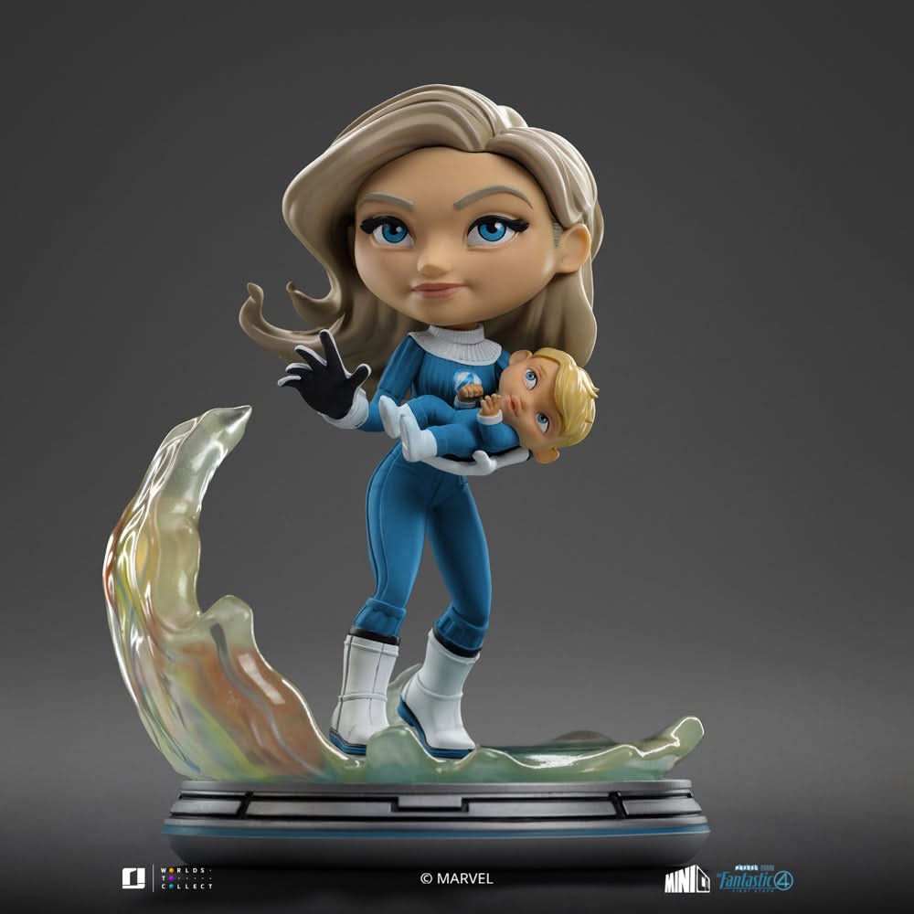 Invisible Woman The Fantastic Four: First Steps MiniCo Statue - Iron Studios