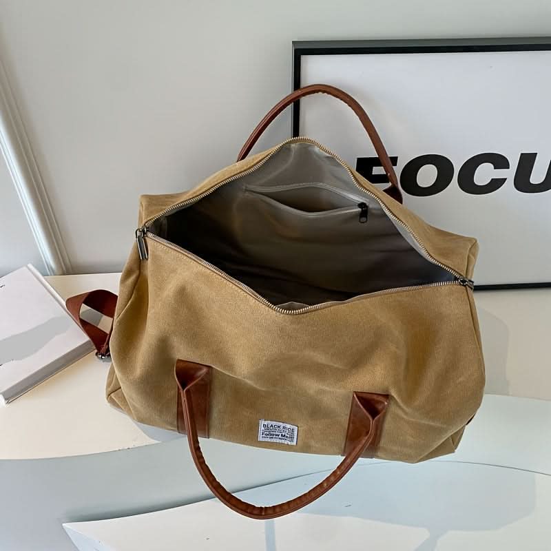 Vintage Weekender Duffle Bag – DuffelLiva Multi-Purpose Travel Storage