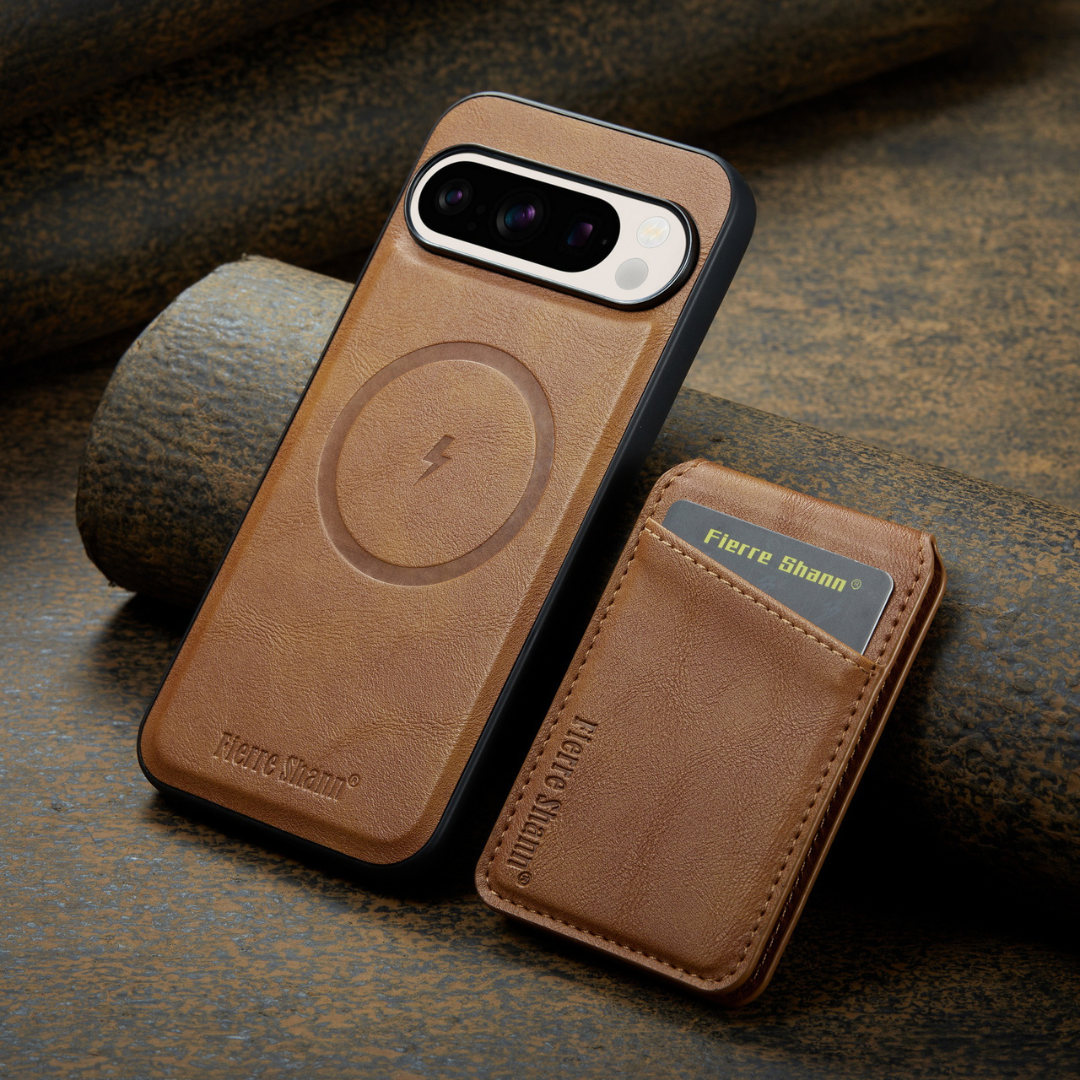 Magnetisch telefoonhoesje met portemonnee - slanke beschermhoes met ruimte voor pasjes en contant geld