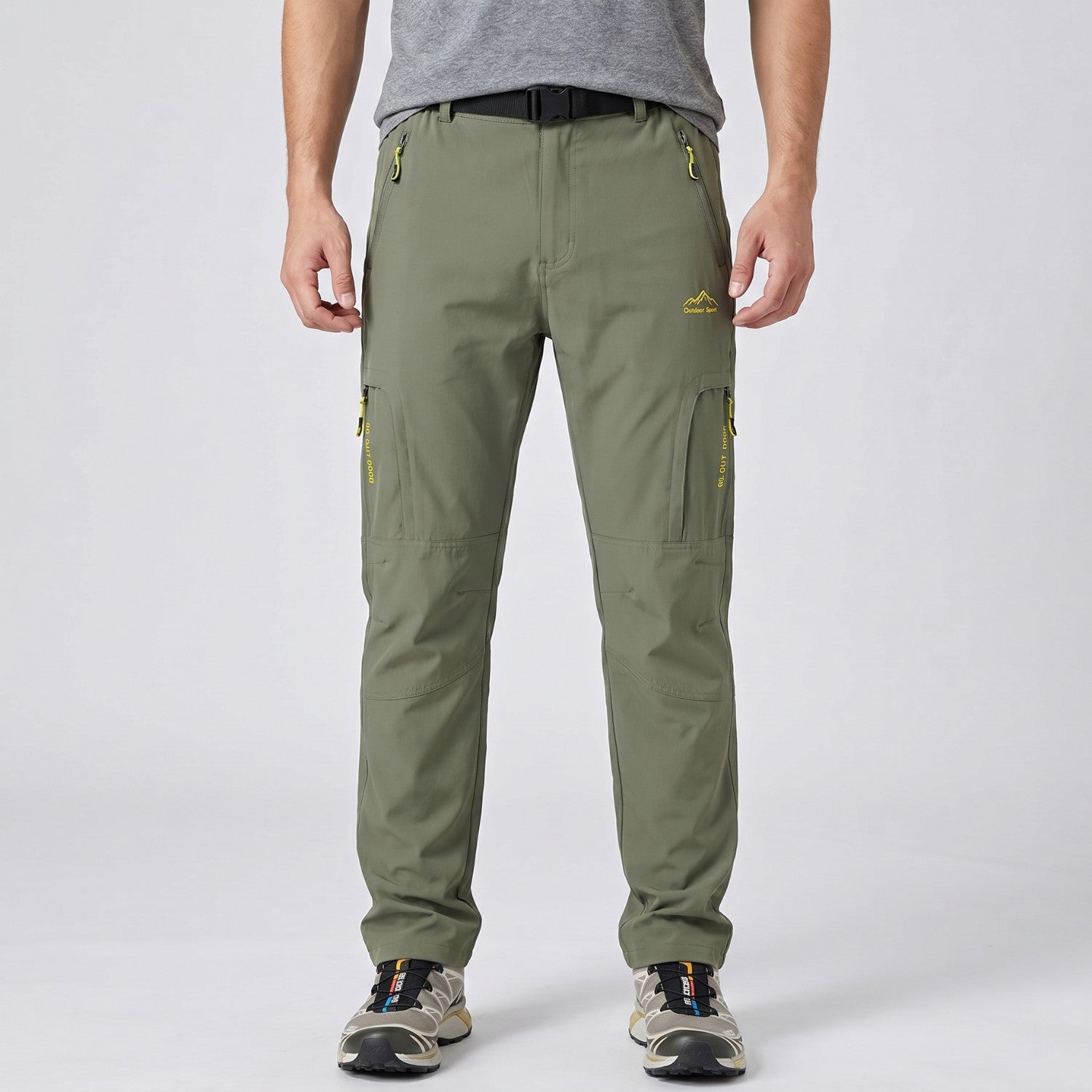 Men’s Hiking Trousers – Lightweight Quick-Dry Stretch Walking Trousers
