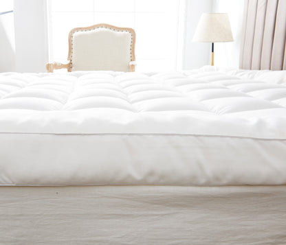 10cm Thick Memory Foam Mattress Topper for Extra Comfort & Support