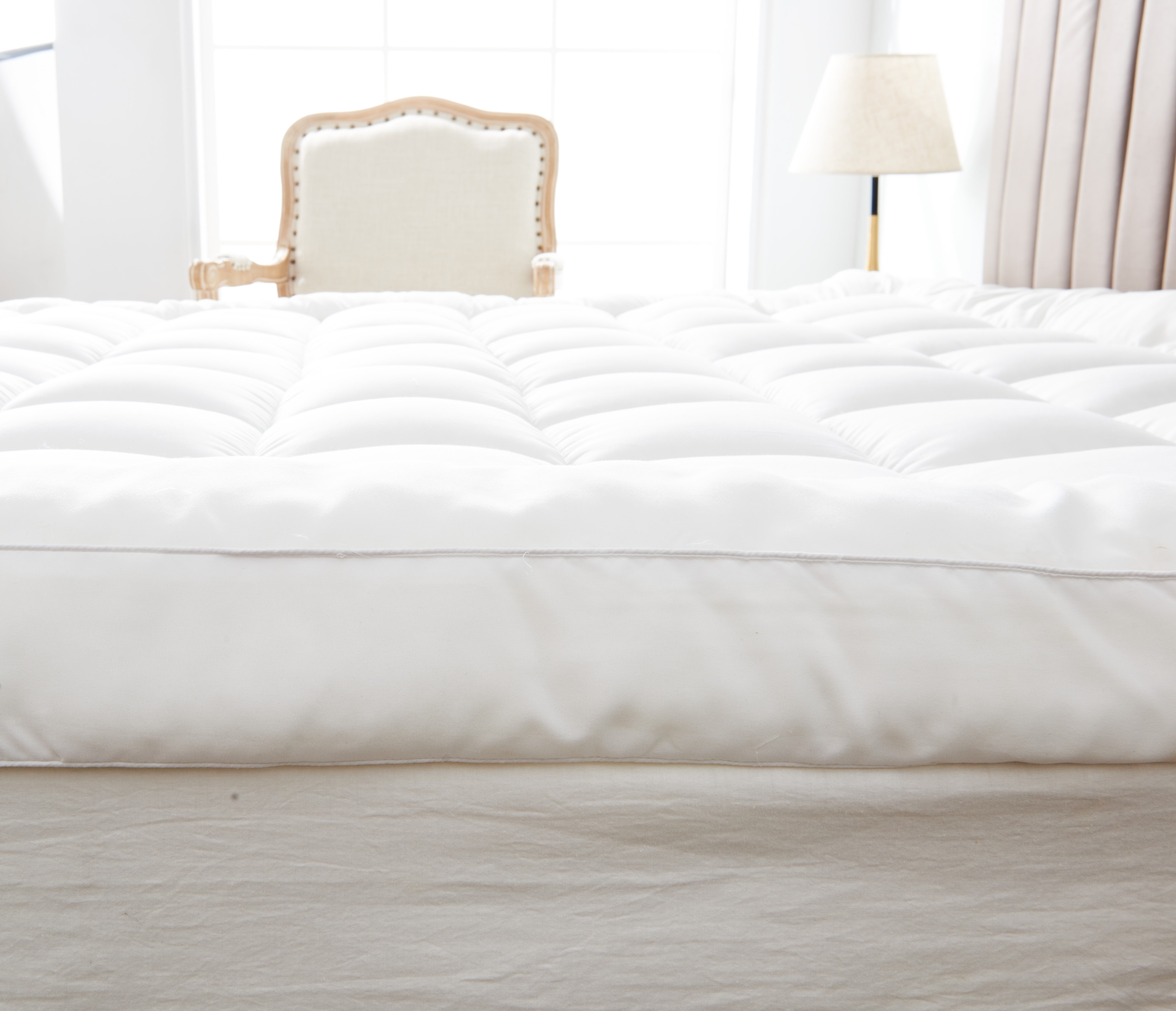 10cm Thick Memory Foam Mattress Topper for Extra Comfort & Support