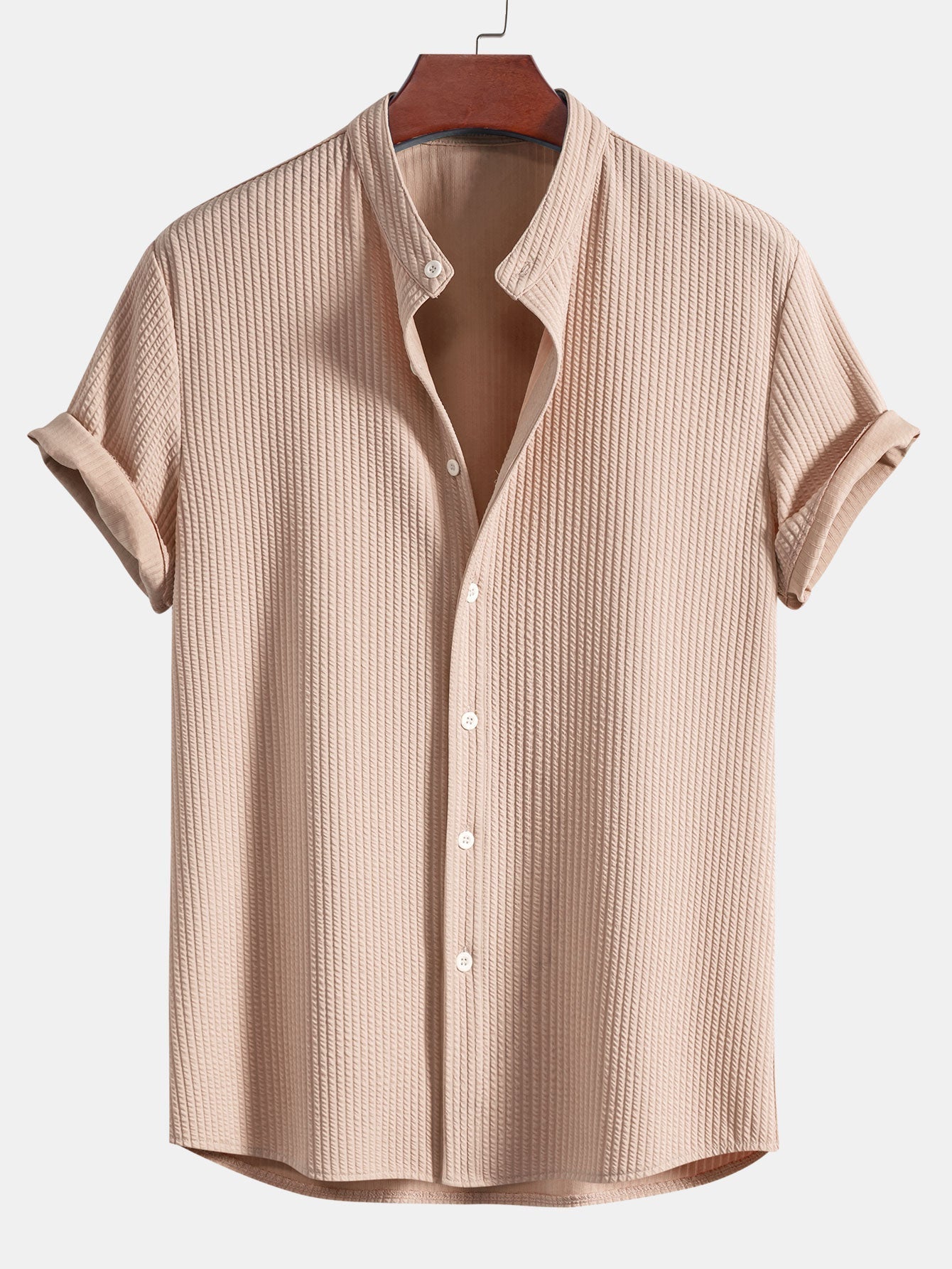 Markus | Ribbed Turtleneck Shirt with a Fitted cut