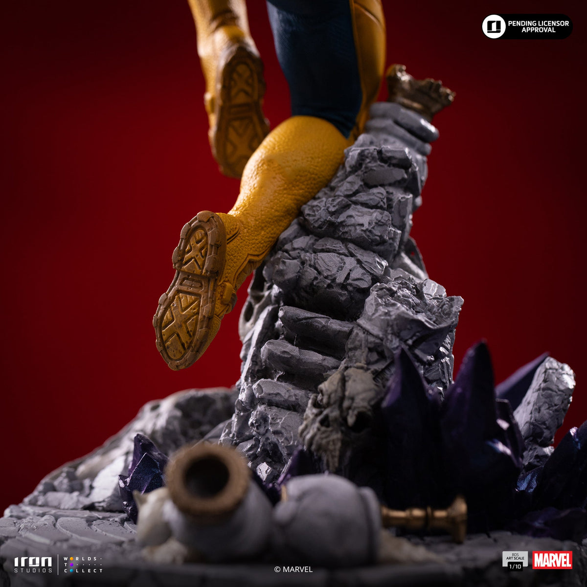 Cyclops Deluxe Infinity Gauntlet Diorama Art Scale 1/10 Display Statue - Iron Studios