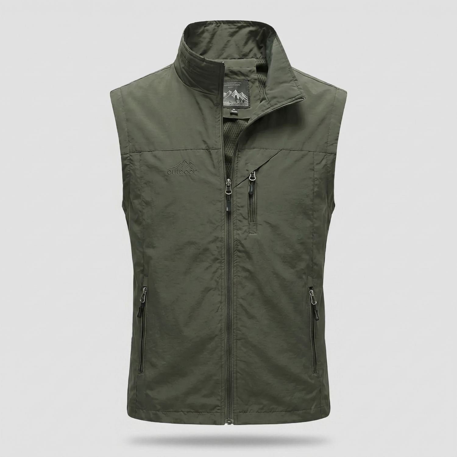 Lightweight Hiking Gilet – Breathable Multi-Pocket Outdoor Vest