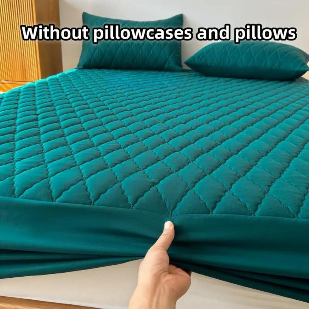 Premium Waterproof Fitted Sheet Set - Soft, Breathable & Durable