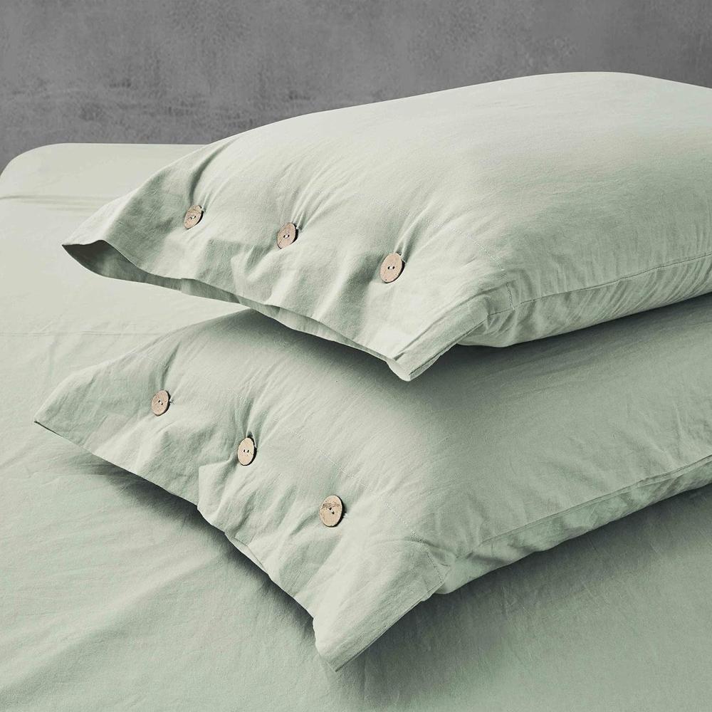 Ensemble de 2 taies d’oreiller en coton doux - Taies pour lit simple