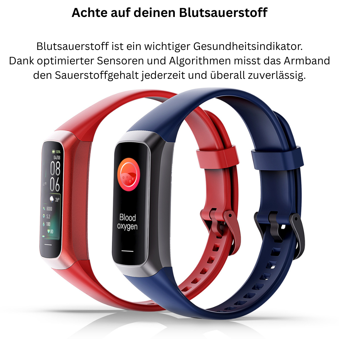 Smart Fitness Watch - Heart Rate, Sleep Tracking and 25 Sports Modes