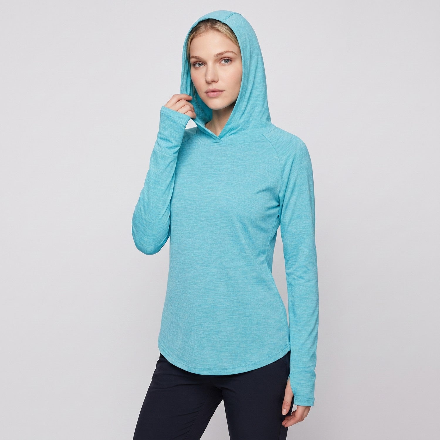 Women’s UPF 50+ Sun Hoodie – Midweight Hooded UV Protection Top