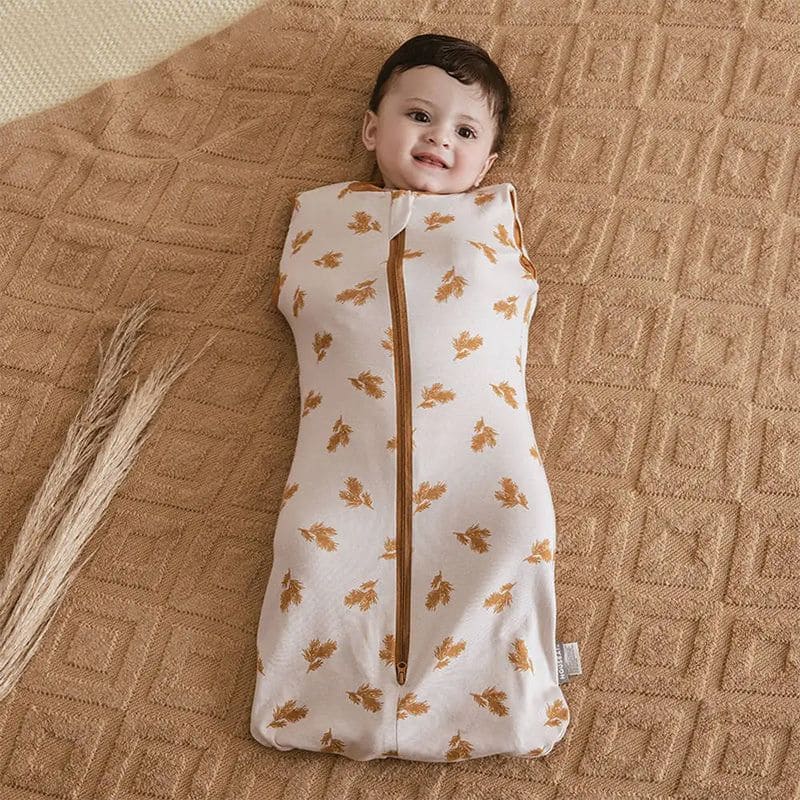 Cotton Baby Swaddle Wrap with Zip