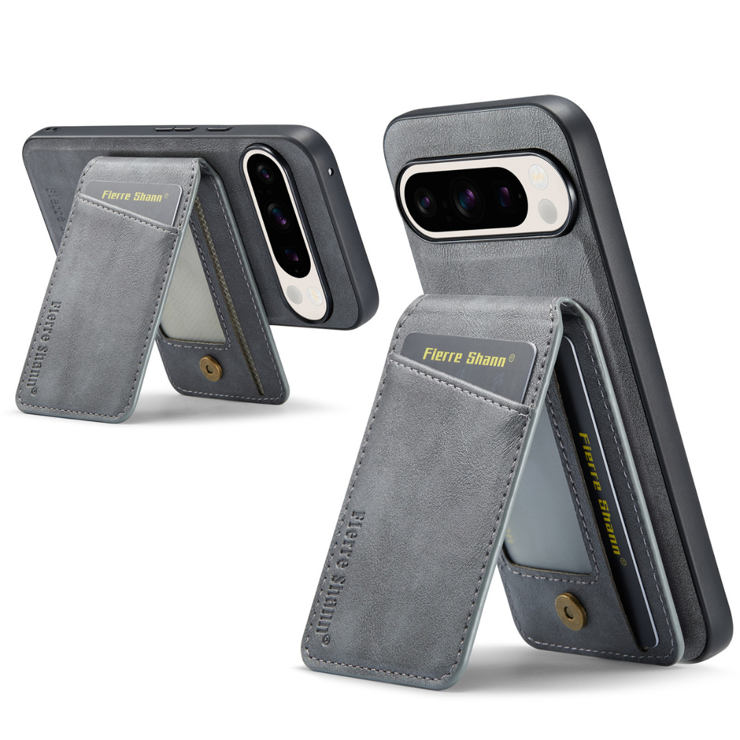 Magnetisch telefoonhoesje met portemonnee - slanke beschermhoes met ruimte voor pasjes en contant geld