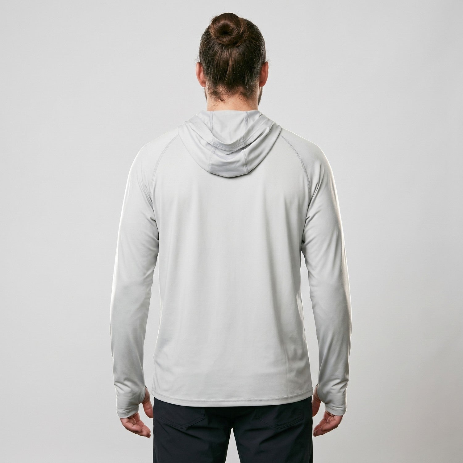 Men’s UPF 50+ Sun Hoodie – Quick-Dry Hiking & Fishing Top with Thumb Loops