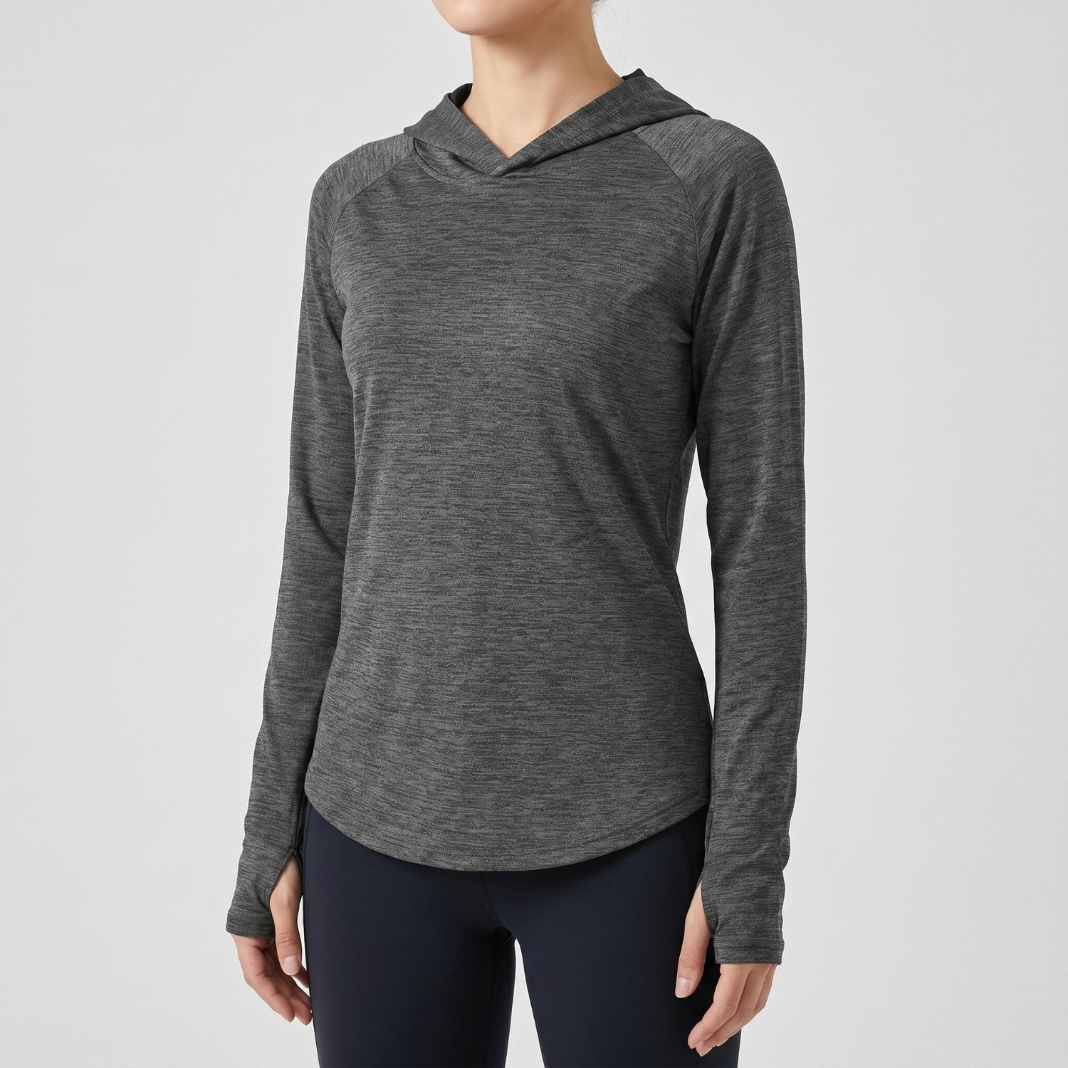 Women’s UPF 50+ Sun Hoodie – Midweight Hooded UV Protection Top