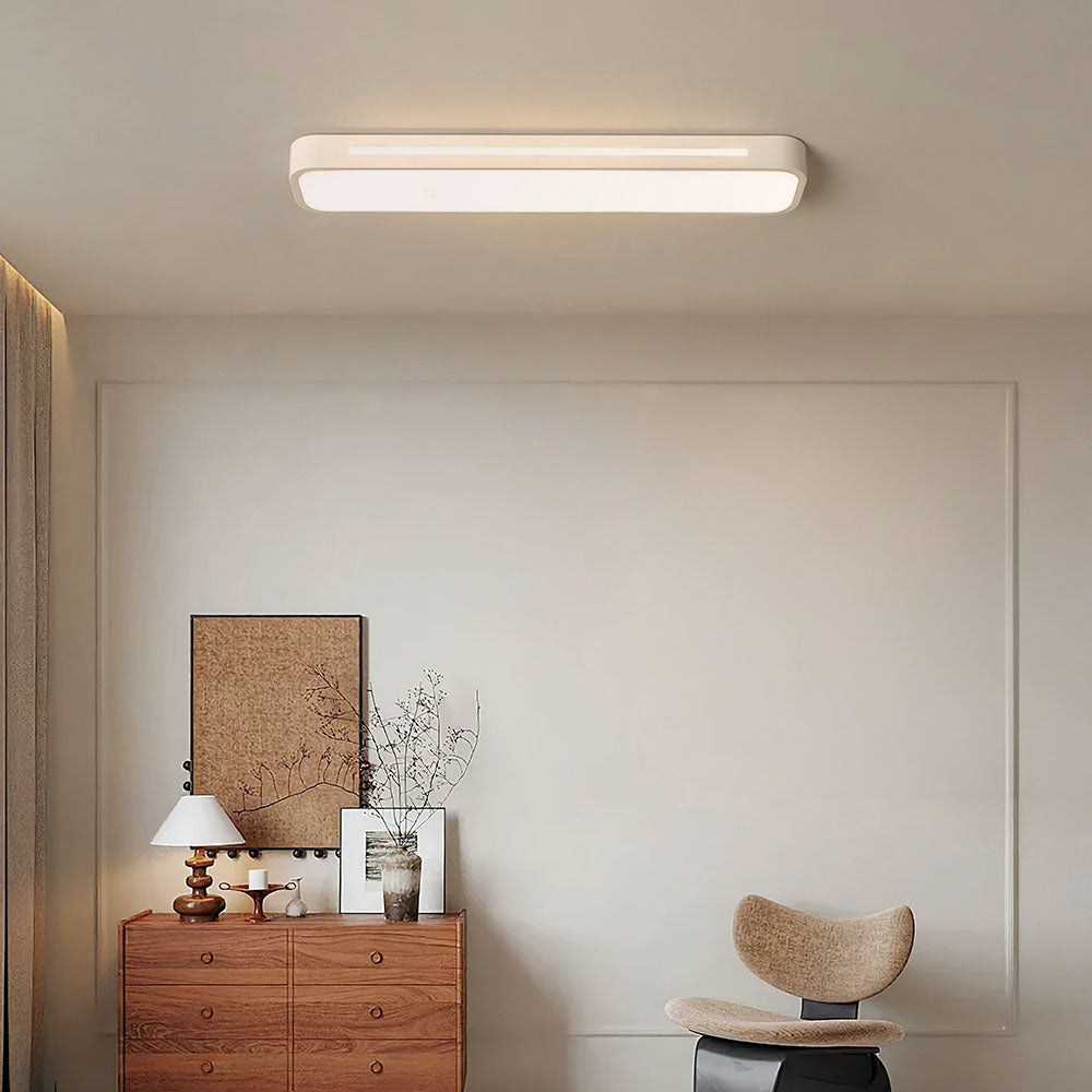 Nordic Minimalist Long LED Ceiling Light Fixture