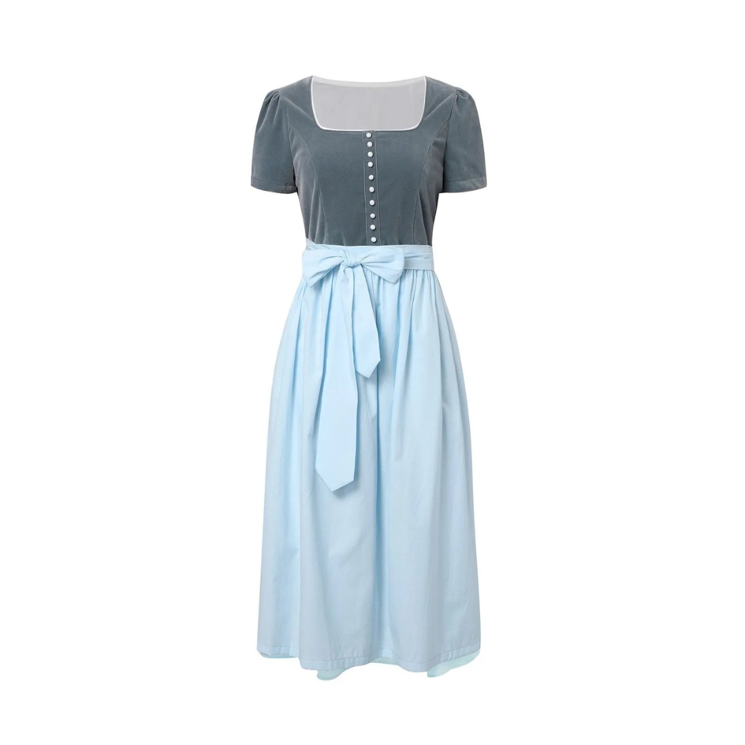 Dirndl pour femme avec jupe longueur genou