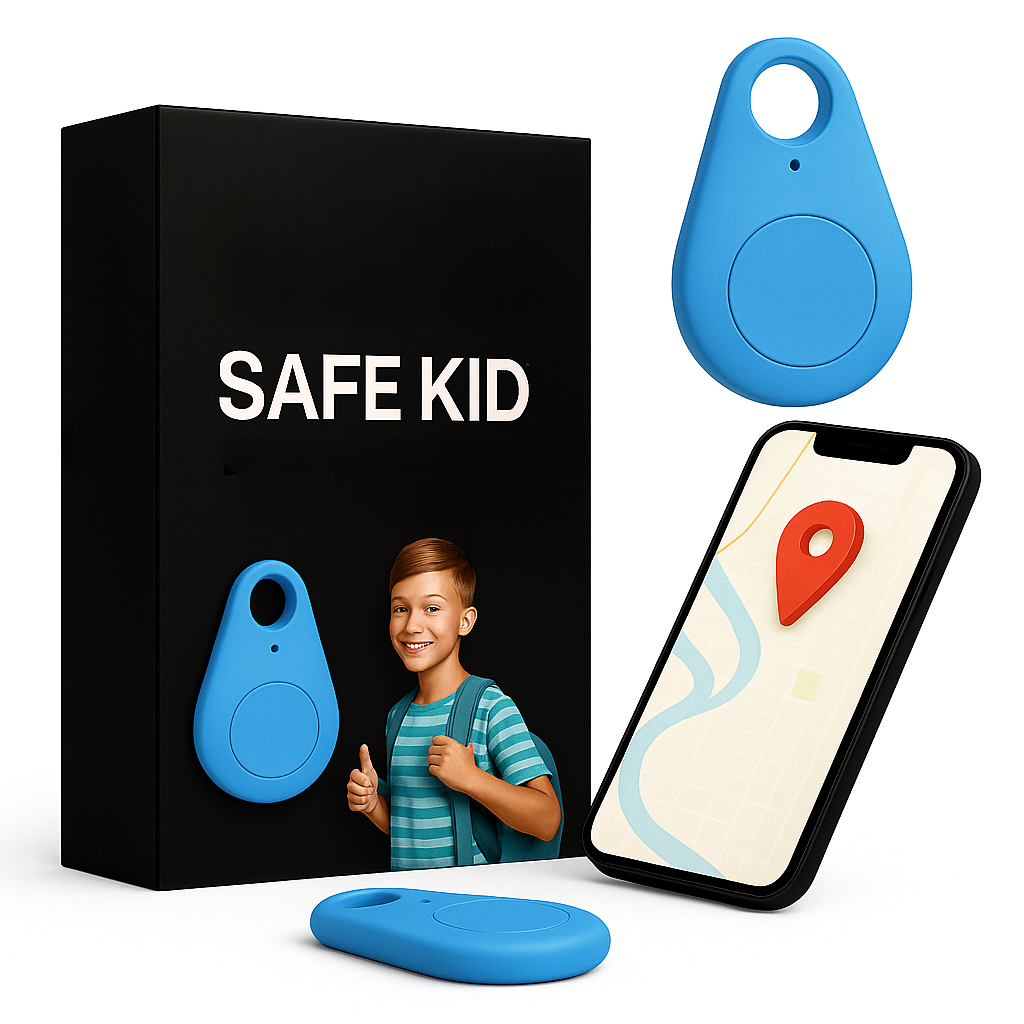 Kids GPS Location Tracker – Real-Time Tracking & Water-Resistant Design