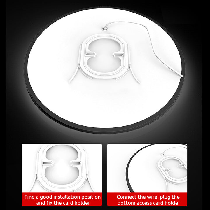 Ceiling Light Round LED Contemporary Flush Fixture
