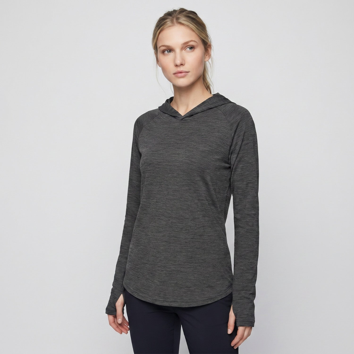 Women’s UPF 50+ Sun Hoodie – Midweight Hooded UV Protection Top
