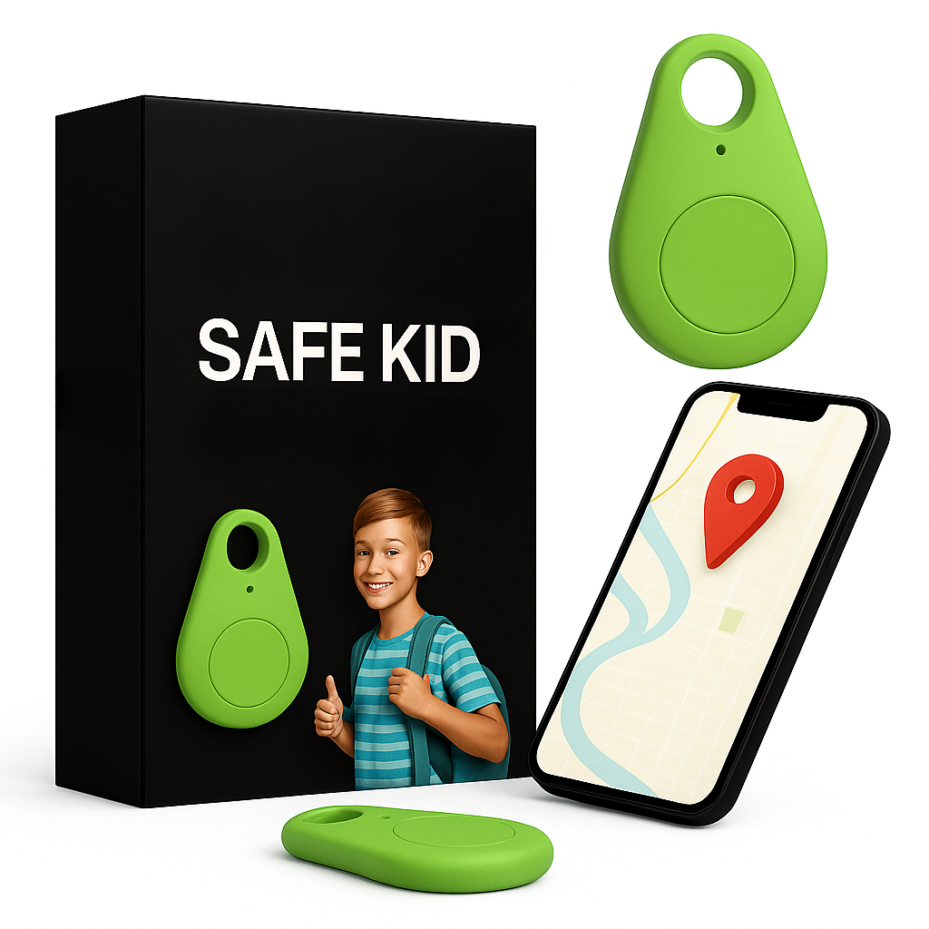 Kids GPS Location Tracker – Real-Time Tracking & Water-Resistant Design