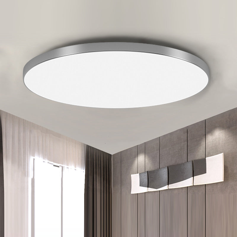 Ceiling Light Round LED Contemporary Flush Fixture