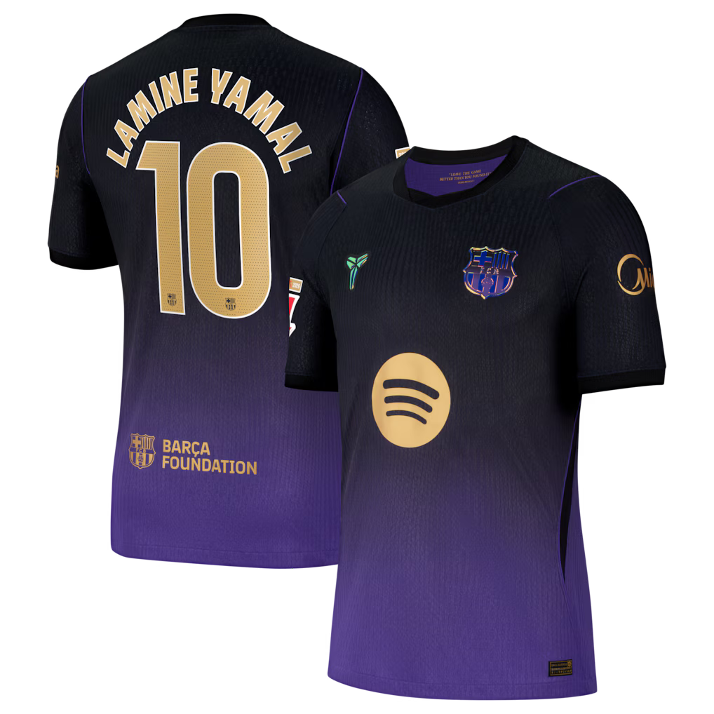 Barcelona 2026/27 Yamal 10 Away Player Version Jersey