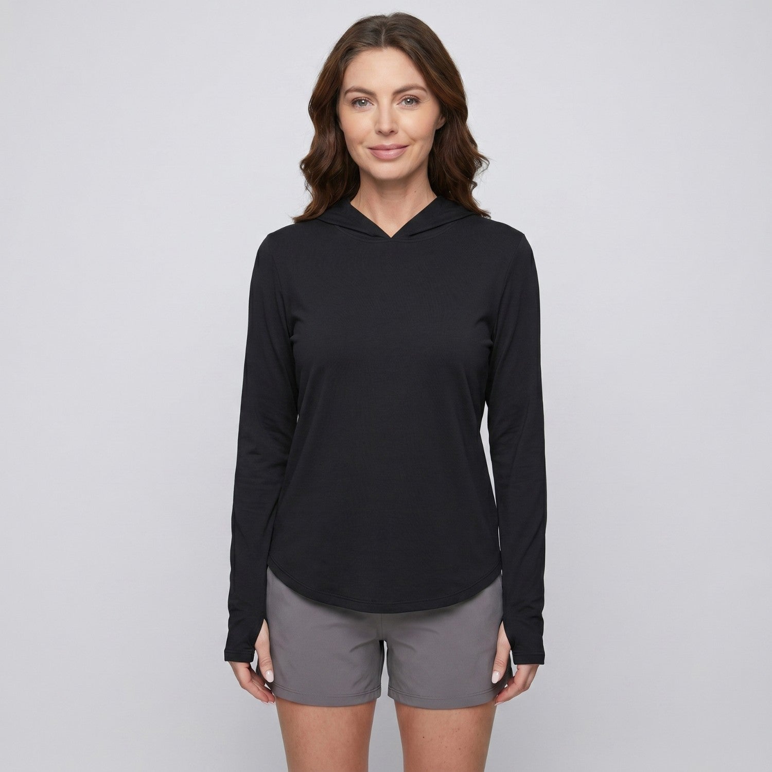 Women’s UPF 50+ Sun Hoodie – Lightweight UV Protection Outdoor Top