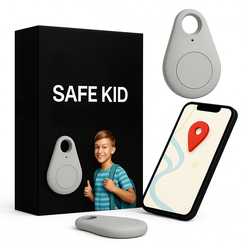 Kids GPS Location Tracker – Real-Time Tracking & Water-Resistant Design
