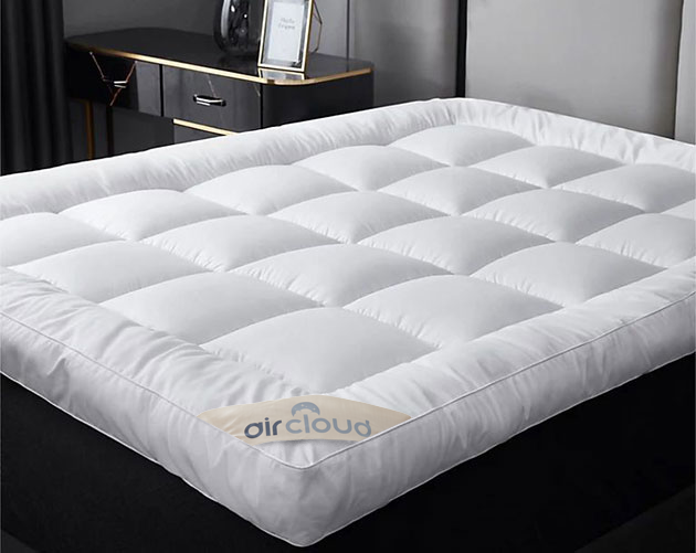 10cm Thick Memory Foam Mattress Topper for Extra Comfort & Support