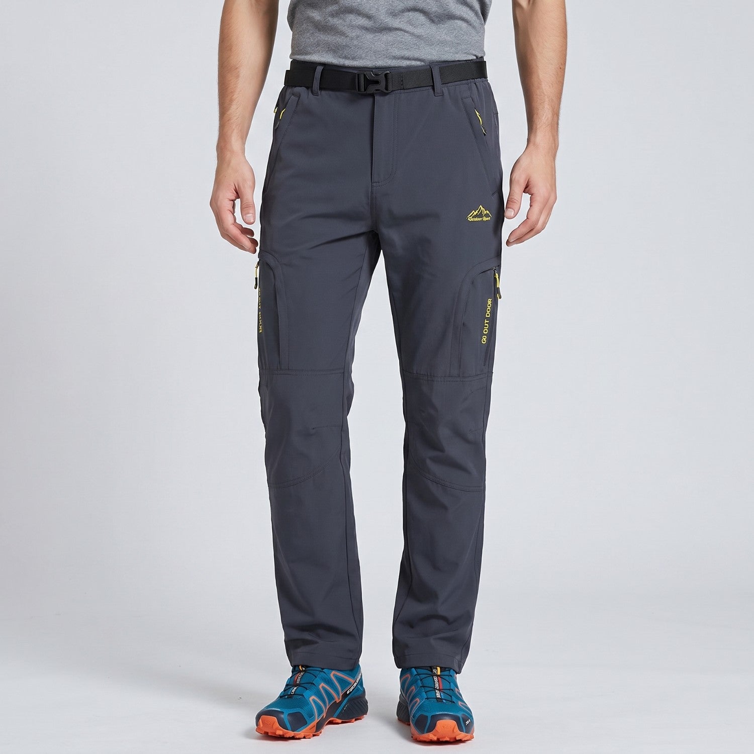 Men’s Hiking Trousers – Lightweight Quick-Dry Stretch Walking Trousers