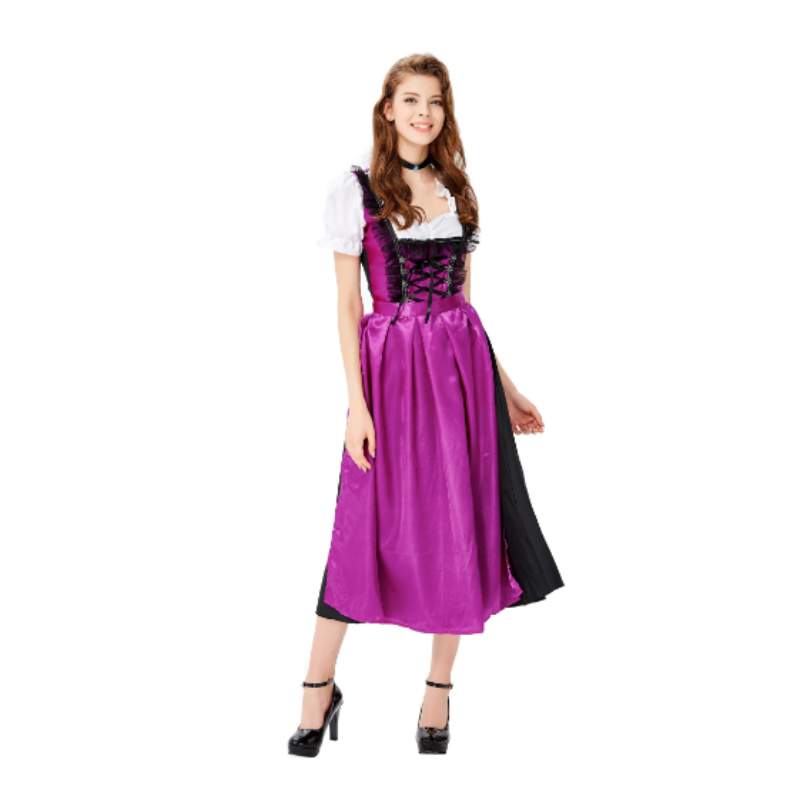 Robe dirndl avec jupe trapèze