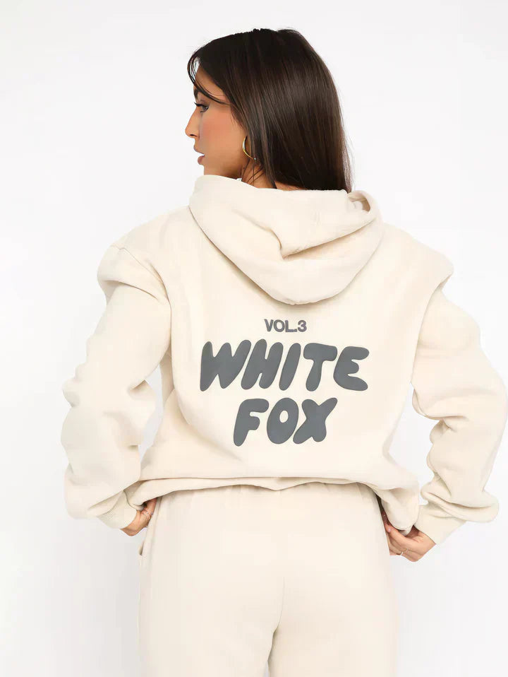 Women's Lounge Set | Pink Cotton Blend Hoodie and Joggers