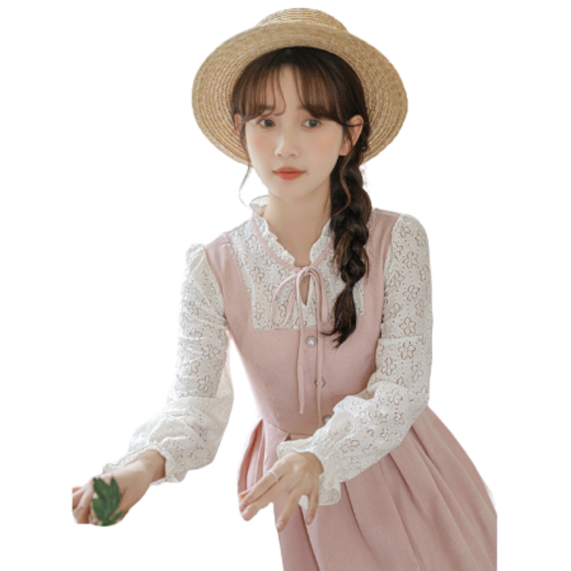 Dirndl für Damen mit Herzausschnitt