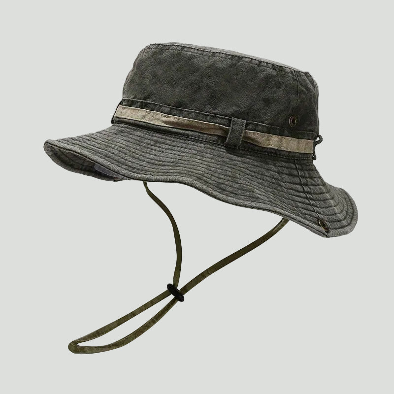 Men’s Boonie Hat – Packable Wide-Brim Sun Hat for Hiking & Fishing