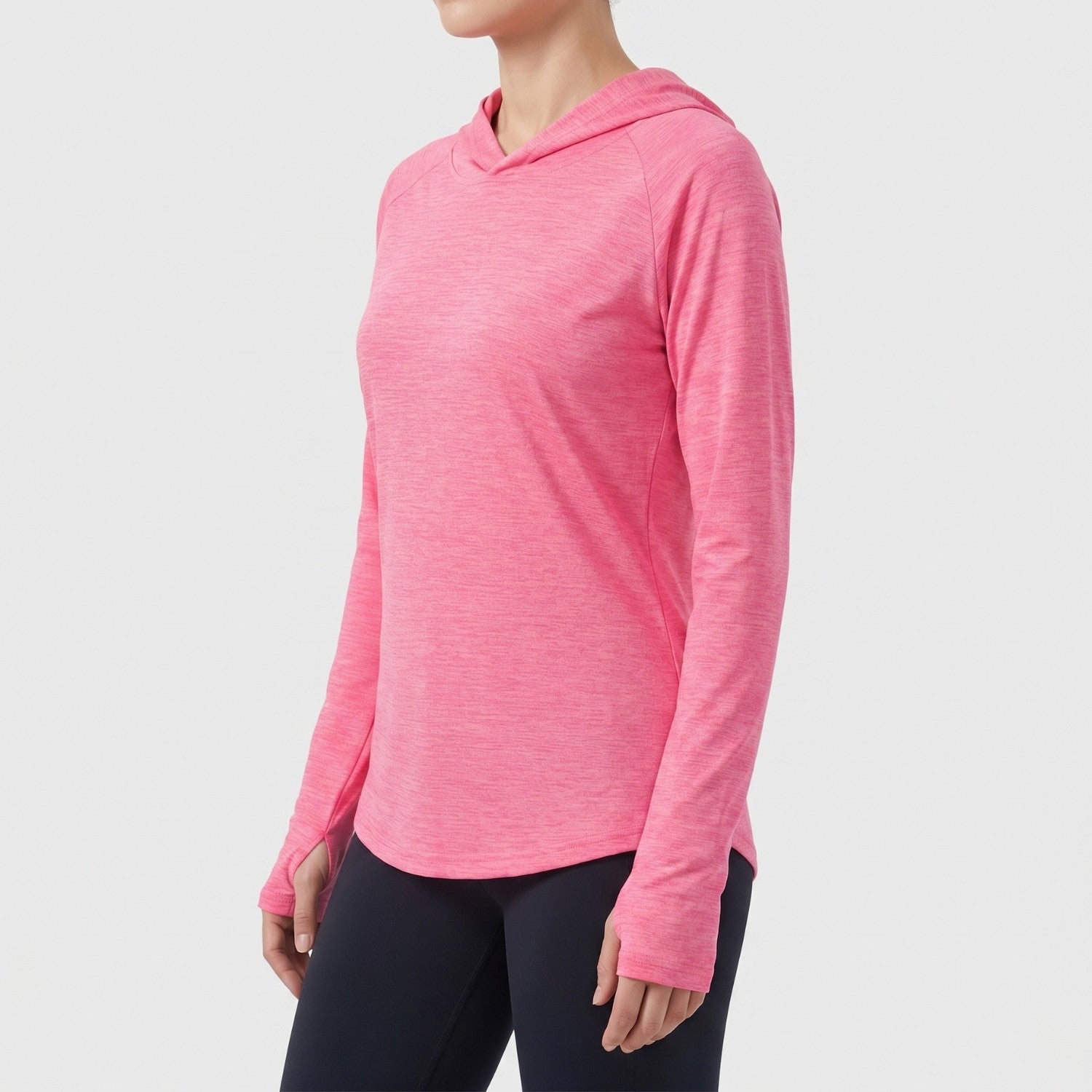 Women’s UPF 50+ Sun Hoodie – Midweight Hooded UV Protection Top