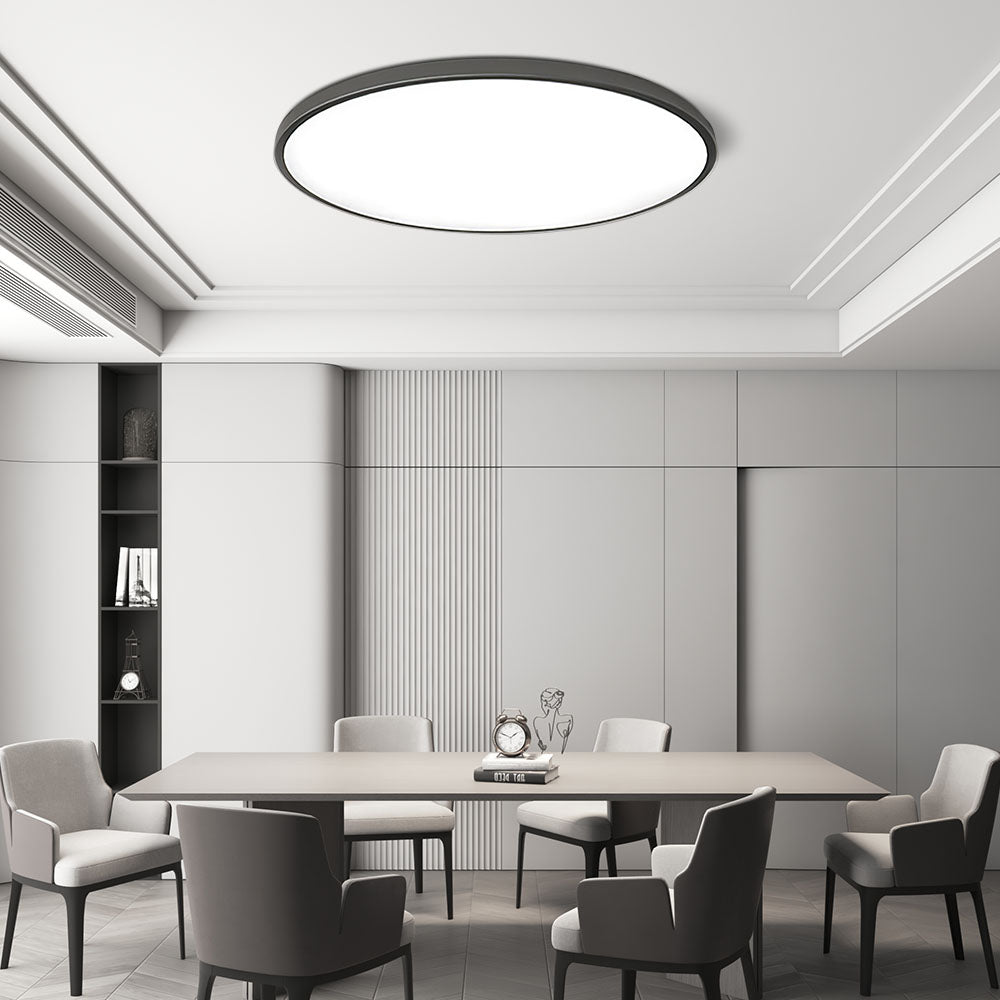 Ceiling Light Round LED Contemporary Flush Fixture