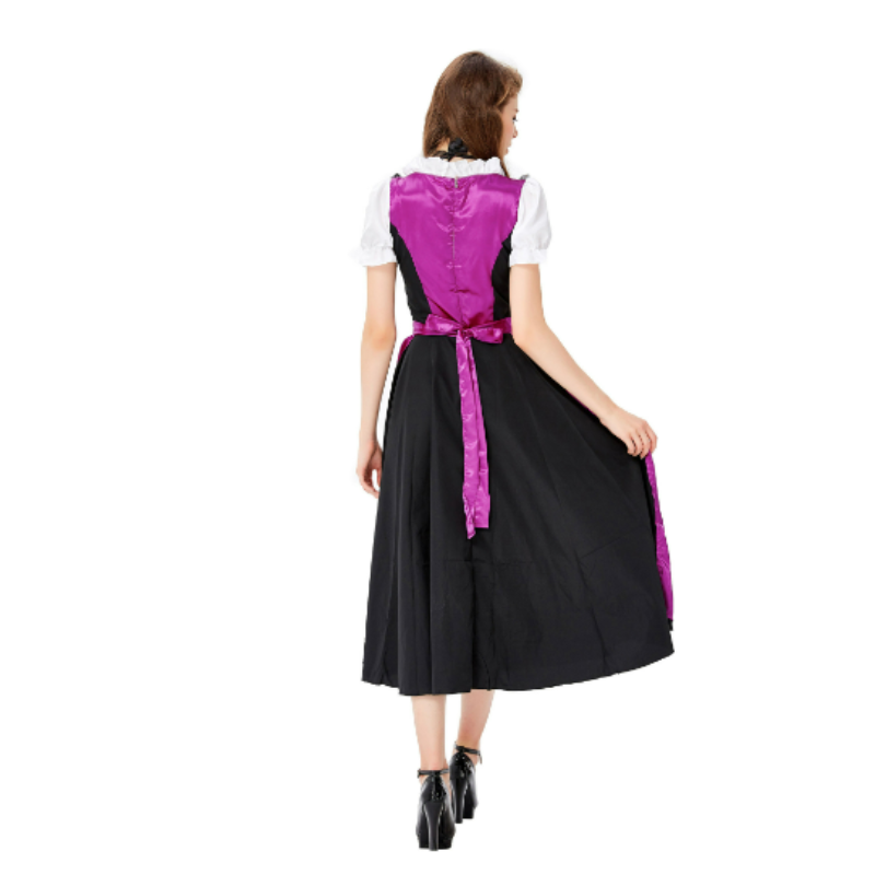 Robe dirndl avec jupe trapèze