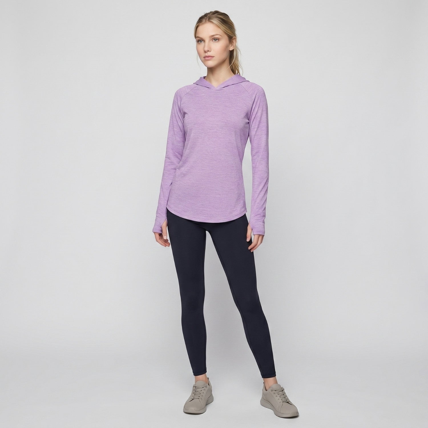 Women’s UPF 50+ Sun Hoodie – Midweight Hooded UV Protection Top