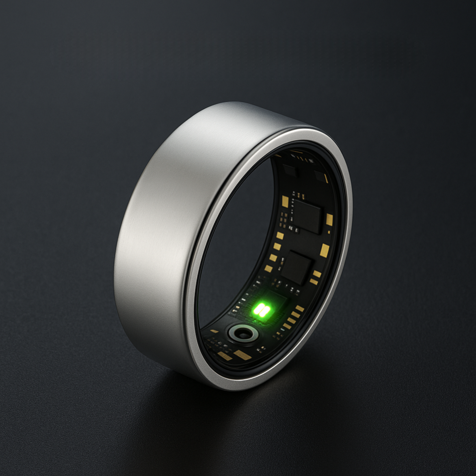 Slimme fitnessring - tracker voor activiteit, slaap en welzijn