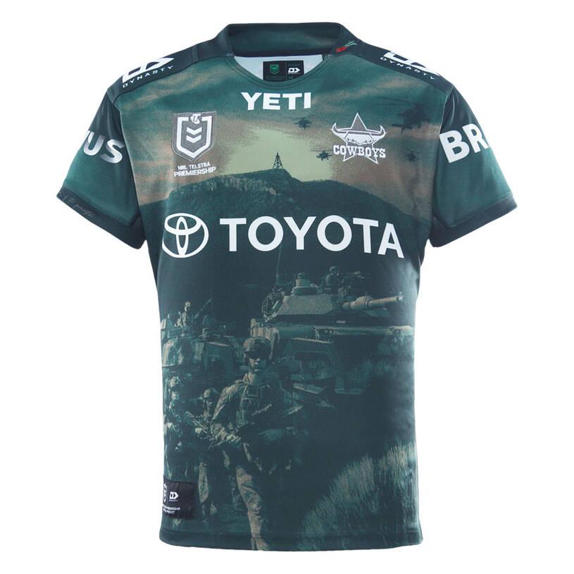 Maillot de défense North Queensland Cowboys 2026