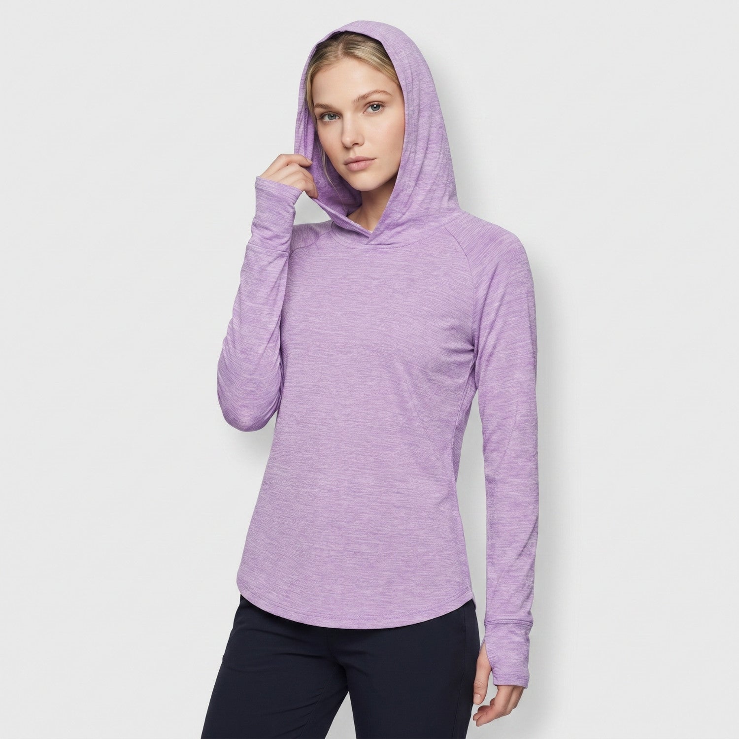 Women’s UPF 50+ Sun Hoodie – Midweight Hooded UV Protection Top