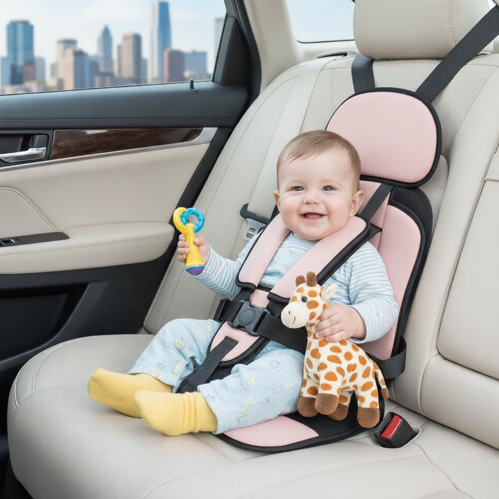 Car Seat Travel Harness Travel-Friendly Child Safety Seat Pad