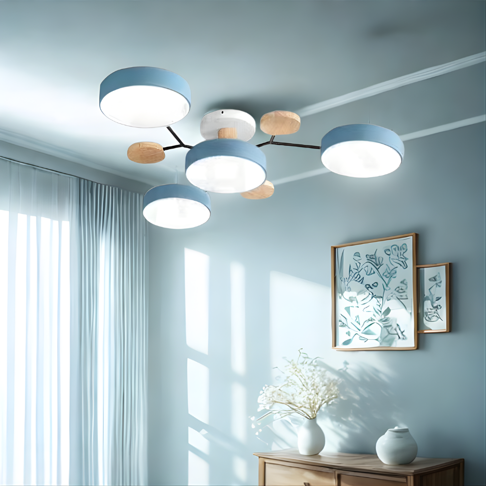 Ceiling Light Contemporary LED Flush Mount Chandelier