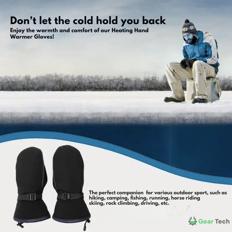Electric Heated Gloves | USB Rechargeable Mittens