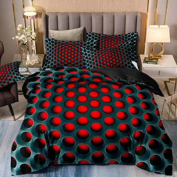 Cosmic Vortex 3-Piece Quilt Cover Set | Bedding Set for Bedroom Decor